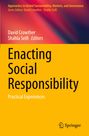 "Enacting Social Responsibility: Practical Experiences." Autoren: David Crowther, Shahla Seifi. Farben: Gelb, Rot, Lila.
