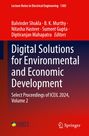Titel: "Digital Solutions for Environmental and Economic Development", ICEIL 2024, Volume 2. Oben Autoren. Logos von Amity University und Springer.
