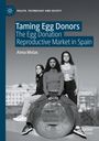 „Taming Egg Donors: The Egg Donation Reproductive Market in Spain“ von Anna Molas. Drei Frauen posieren ernst.