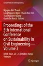 Titel: Proceedings of the 5th International Conference on Sustainability in Civil Engineering—Volume 2. Roter Hintergrund.