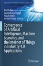 Text über künstliche Intelligenz und Industrie 4.0. Blaue Technologie-Illustration, Springer-Logo unten.