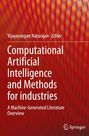 Titel: "Computational Artificial Intelligence and Methods for industries." Autorenname oben, Springer-Logo unten. Hintergrund abstrakt, rot.