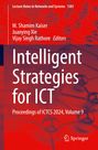"Intelligent Strategies for ICT" von Editoren Kaiser, Xie, Rathore; Konferenzband ICTCS 2024, Band 9. Im Hintergrund Netzgrafik.
