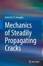 "Mechanics of Steadily Propagating Cracks" von Patrick N. B. Anongba. Unten ein Springer-Logo. Farbverlauf im Hintergrund.