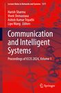 Text: "Lecture Notes in Networks and Systems 1371", "Communication and Intelligent Systems", Springer-Logo. Rote Hintergrundgrafik.