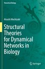 Text: "Theoretical Biology, Atsushi Mochizuki, Structural Theories for Dynamical Networks in Biology." Grünton, Eidechse.