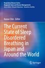 Buchtitel: The Current State of Sleep Disordered Breathing in Japan and Around the World. Blaue und orange Farbtöne.