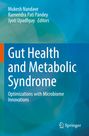 Text: „Gut Health and Metabolic Syndrome“ sowie Autoren und „Springer“. Hintergrund in Blau- und Grüntönen.