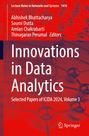 Titel: Innovations in Data Analytics. Autoren: Abhishek Bhattacharya u.a. Hintergrund: Molekularstruktur.