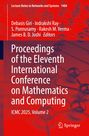 Titel: „Proceedings of the Eleventh International Conference on Mathematics and Computing, ICMC 2025, Volume 2“. Hintergrund: Rote Molekülstruktur.