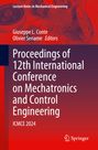 „Proceedings of 12th International Conference on Mechatronics and Control Engineering, ICMCE 2024“. Technisches Design in Rot.