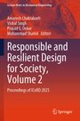 „Lecture Notes in Mechanical Engineering. Responsible and Resilient Design for Society, Volume 2.“ Zahnräder als Hintergrund.
