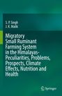 Buchtitel: "Migratory Small Ruminant Farming System in the Himalayas". Autoren: S. P. Singh, J. K. Malik. Grüner Hintergrund.