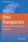 „Urea Transporters: Principle and Function of Urea Transport, Second Edition.“ Blau-orange Buchcover mit Springer-Logo.