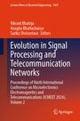 "Evolution in Signal Processing and Telecommunication Networks" auf rotem und blauem Hintergrund, Springer-Logo unten.