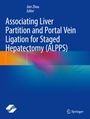 Titel: "Associating Liver Partition and Portal Vein Ligation for Staged Hepatectomy (ALPPS)". Bunte Wellenmuster, blaues Layout.