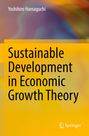 "Sustainable Development in Economic Growth Theory" von Yoshihiro Hamaguchi, Springer-Logo unten rechts. Farbhintergrund.