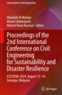 Brauner Hintergrund, weißer Text: "Proceedings of the 2nd International Conference on Civil Engineering", Springer-Logo.