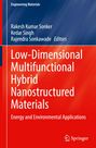 Titel: Low-Dimensional Multifunctional Hybrid Nanostructured Materials. Autoren: Rakesh Kumar Sonker, Kedar Singh, Rajendra Sonkawade. Verlagslogo unten. Farbschema Blau-Rot.