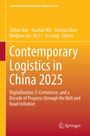 Titel: "Contemporary Logistics in China 2025." Autoren: Zhilun Jiao, Xiaofan Wu, Jianhua Xiao. Orange-rotes Cover. Springer-Logo unten.