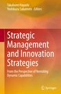 "Strategic Management and Innovation Strategies", pastellfarbener Hintergrund in Orange- und Gelbtönen, Springer-Logo.