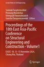 "Proceedings of the 18th East Asia-Pacific Conference on Structural Engineering and Construction - Volume 1." Rote Farbverläufe.