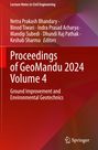 „Proceedings of GeoMandu 2024 Volume 4: Ground Improvement and Environmental Geotechnics“, rote und violette Farbverläufe.