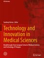 "Technology and Innovation in Medical Sciences" von Sandeep Verma, Springer Verlag, roter Hintergrund mit Struktur.