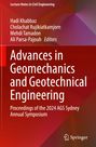 "Advances in Geomechanics and Geotechnical Engineering" vor rotem Hintergrund, darunter Springer-Logo.