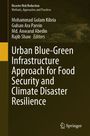 Buchtitel: "Urban Blue-Green Infrastructure Approach for Food Security and Climate Disaster Resilience". Springer-Logo unten.