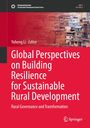 Titel: "Global Perspectives on Building Resilience for Sustainable Rural Development". Bild einer Stadtszene im Hintergrund.