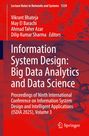 "Information System Design: Big Data Analytics and Data Science, ISDIA 2025, Volume 3." Rotes Design mit Springer-Logo.