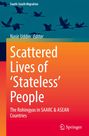 "Scattered Lives of 'Stateless' People: The Rohingyas in SAARC & ASEAN Countries." Oben fliegende Vögel im blauen Himmel.