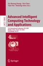 Titel: "Advanced Intelligent Computing Technology and Applications". Ein Konferenzband mit rotem und grauem Hintergrund.