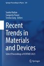 Recent Trends in Materials and Devices, Herausgeber: Sunita Rattan, Sangeeta Tiwari, Seema Garg. Springer Logo unten.