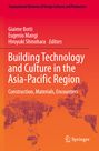 Text: "Building Technology and Culture in the Asia-Pacific Region". Darstellung: Stadtumrisse auf Weltkarte, Springer-Logo.