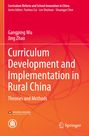 Titel: "Curriculum Development and Implementation in Rural China". Autoren: Gangping Wu, Jing Zhao. Roter Hintergrund. Logos von ECNUP und Springer.