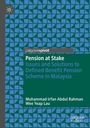 "Buchtitel: Pension at Stake. Autoren: Muhammad Irfan Abdul Rahman, Wee Yeap Lau. Geometrisches Muster im Hintergrund."