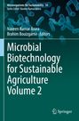 Titel: Microbial Biotechnology for Sustainable Agriculture Volume 2. Editor: Naveen Kumar Arora, Brahim Bouizgarne. Bakterienhintergrund.