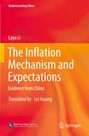 Text: "Understanding China. Laya Li. The Inflation Mechanism and Expectations. Evidence from China. Translated by Lei Huang."  
Hintergrund: Rot-Orange-Verlauf.
