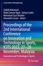 Aufschrift: Proceedings of the 2nd International Conference on Innovation and Technology in Sports, ICITS 2023.