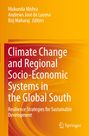 "Climate Change and Regional Socio-Economic Systems in the Global South" über einem abstrakten, orange-gelben Hintergrund.