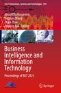 Titel: Business Intelligence and Information Technology, Bilder von Gebäuden und Satellitenschüsseln, Logos von KES und Springer.