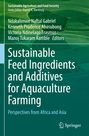 Titel: Sustainable Feed Ingredients and Additives for Aquaculture Farming. Grüner Hintergrund mit Springer-Logo.