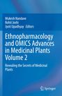 Titel: "Ethnopharmacology and OMICS Advances in Medicinal Plants Volume 2". Blaue Buchgestaltung mit Springer-Logo unten rechts.