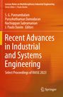 Recent Advances in Industrial and Systems Engineering, Buch