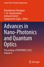 "Advances in Nano-Photonics and Quantum Optics" von mehreren Herausgebern, publiziert von Springer. Orange-roter Hintergrund.