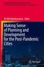 "Making Sense of Planning and Development for the Post-Pandemic Cities". Unten Skyline in Blautönen, Springer-Logo rechts.