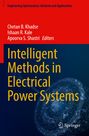 Buchtitel: "Intelligent Methods in Electrical Power Systems". Roter und blauer Hintergrund, Springer-Logo unten rechts.