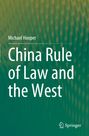"China Rule of Law and the West" von Michael Hooper, grüner Hintergrund, Springer-Logo unten rechts.